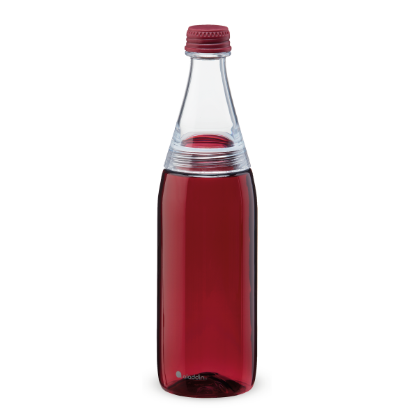Aladdin Fresco Trinkflasche Burgund-rot 700ml aus Tritan ohne Weichmacher, frei von Bisphenol-A (BPA) im Wasserfilter-Fachhandel lavito.de
