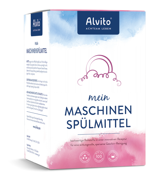 Alvito Maschinen-Geschirrspülmittel 1,0kg Pulver für die Spülmaschine vom Fachhandel von Alvito